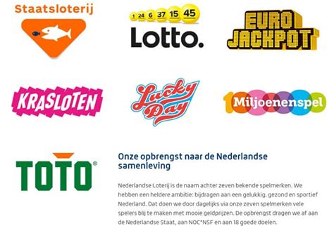 Nederlandse Loterij apps .